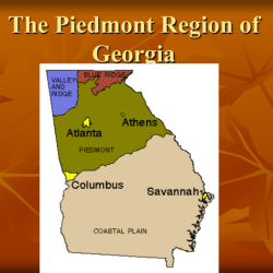 Piedmont georgia region