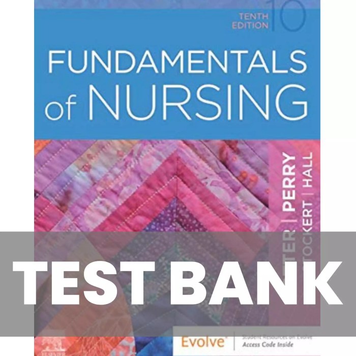 Fundamentals of nursing potter and perry test bank